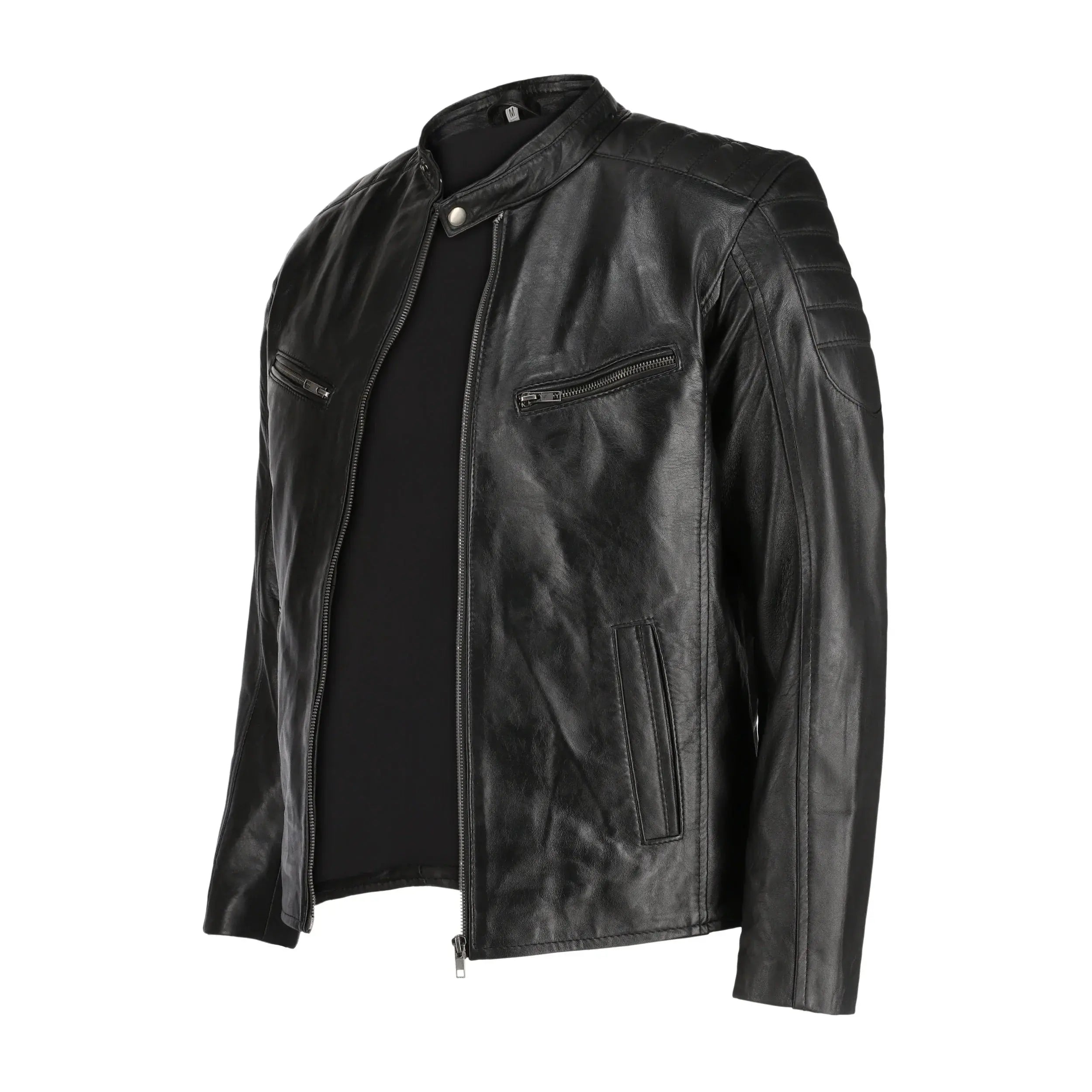 Black biker jacket
