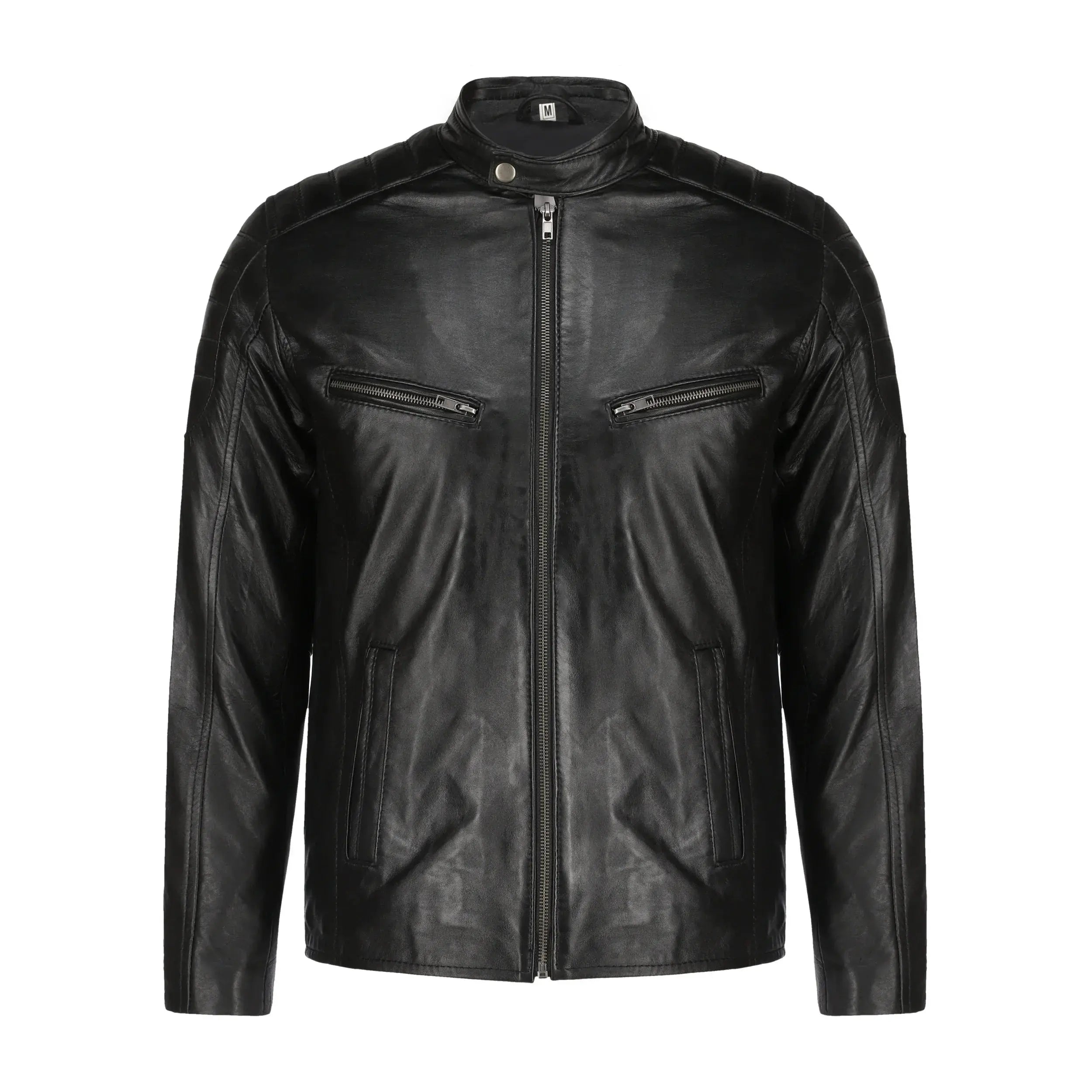 Black biker jacket