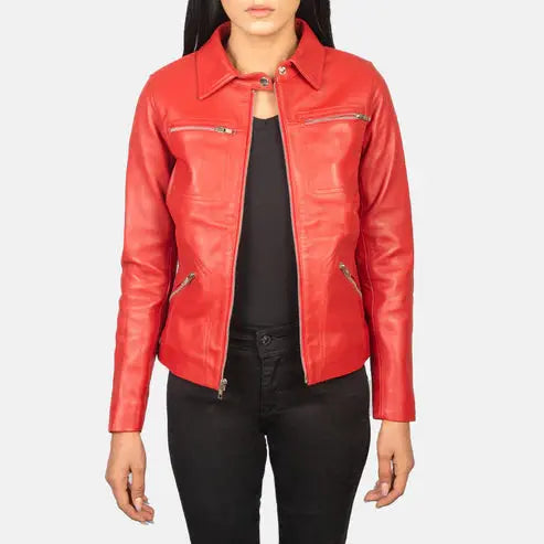 Tomoto leather jacket