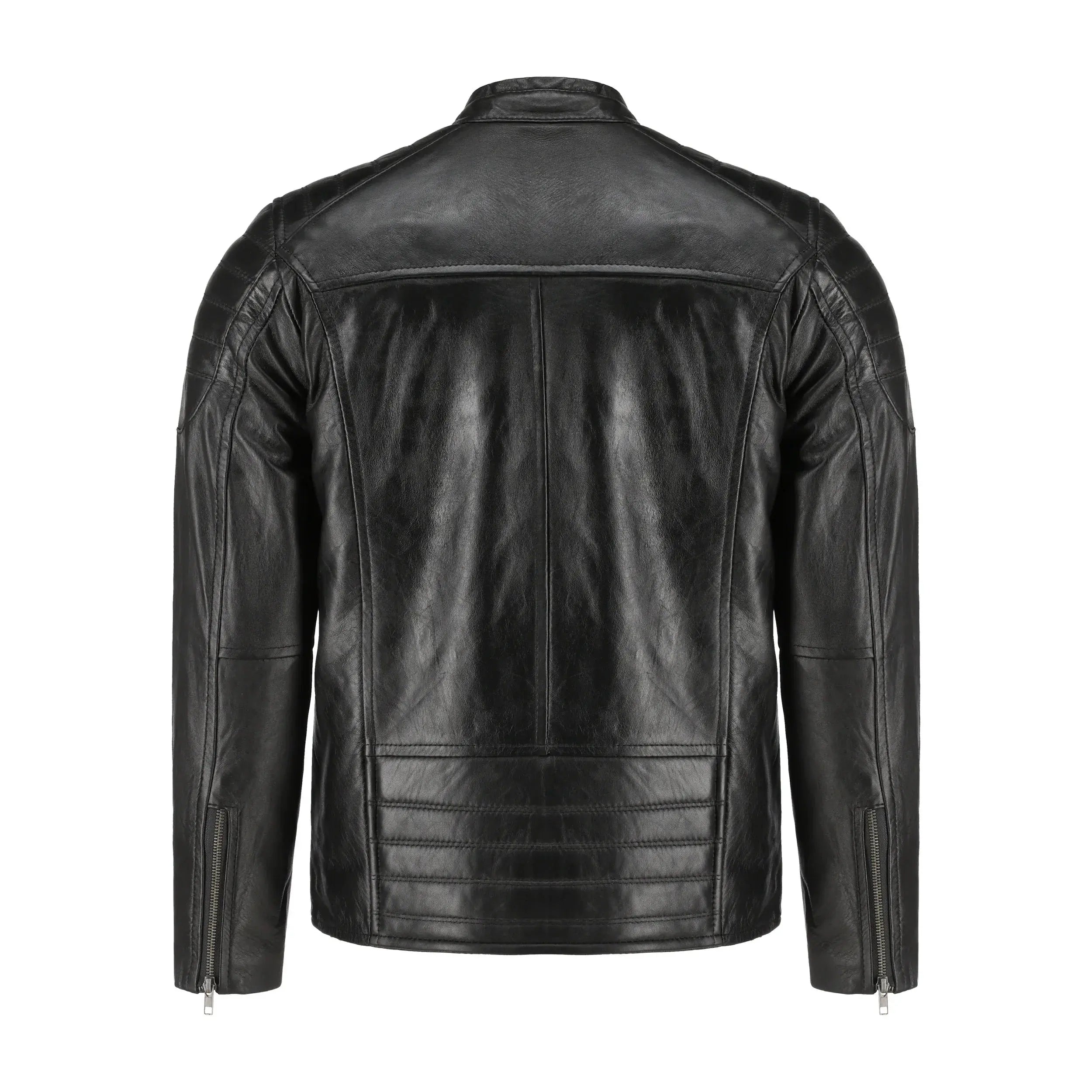 Black biker jacket