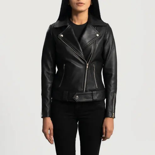 black leather jackets